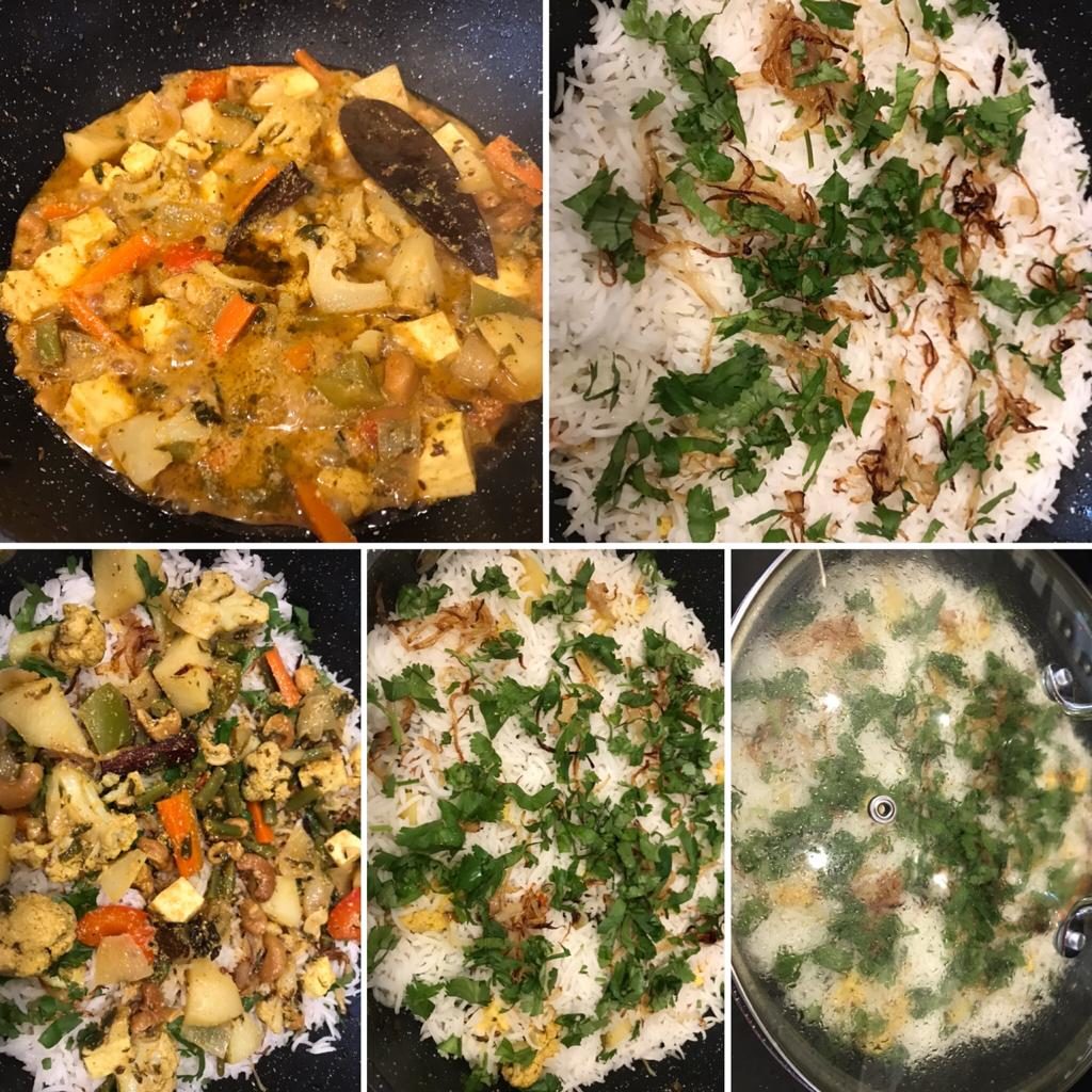 Vegetable Biryani 4