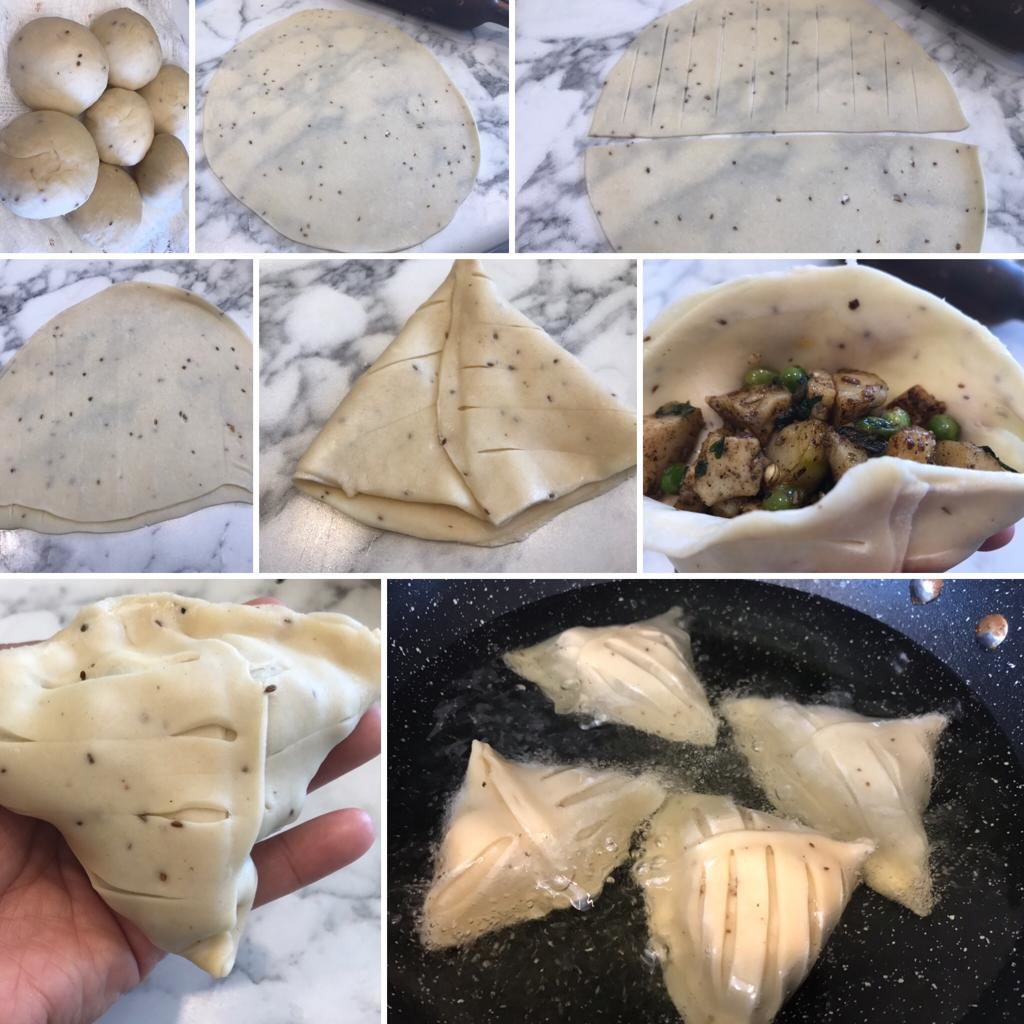 Tangy Layered Samosa 3